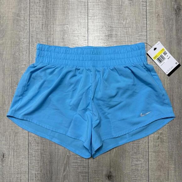Nike Pants - Nike Women's One Dri-FIT Mid-Rise Shorts 3in Blue DX6010-416 Size S